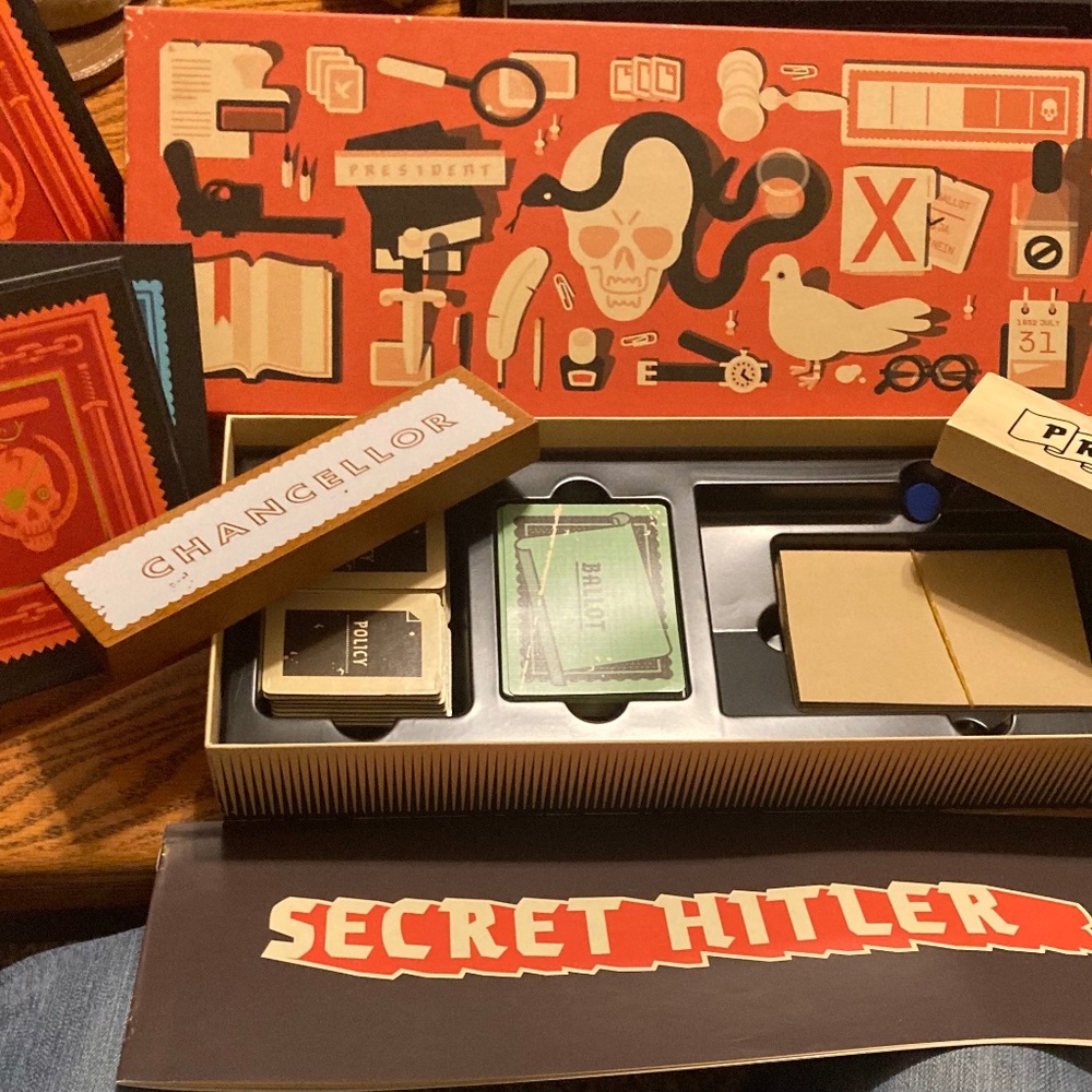Like New - Secret Hitler Board Game -  Never used